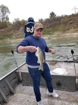 Largemouth Bass fishing in Coldspring, Texas