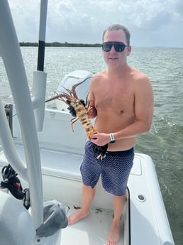 Lobster fishing in Key West, Florida