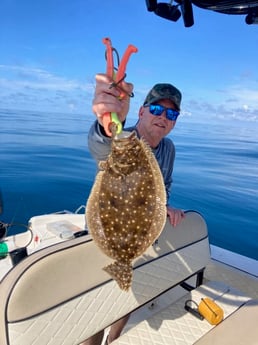 Flounder fishing in Wrightsville Beach, North Carolina