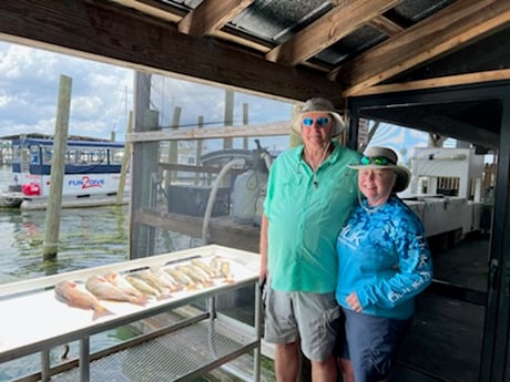 Redfish, Speckled Trout / Spotted Seatrout fishing in Crystal River, Florida