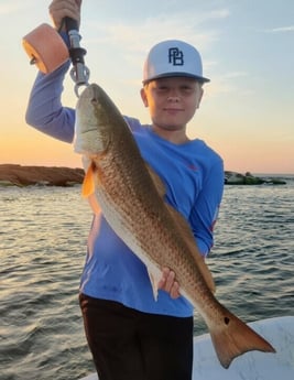 Redfish fishing in Port O&#039;Connor, Texas