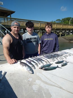 Bluefish, Bonito, Spanish Mackerel Fishing in Wrightsville Beach, North Carolina