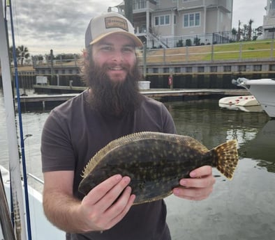 Flounder Fishing in Trails End Road, Wilmington, N, North Carolina