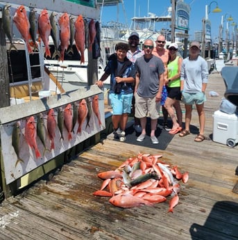 Amberjack, Red Snapper, Vermillion Snapper Fishing in Destin, Florida