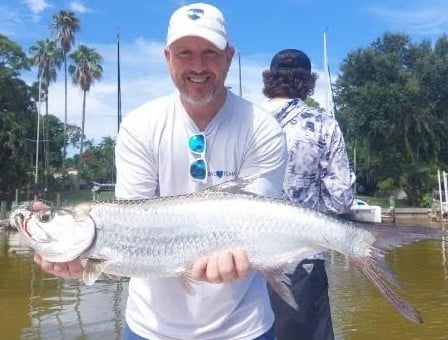 Tarpon fishing in Sarasota, Florida