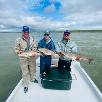 Redfish fishing in Port O&#039;Connor, Texas