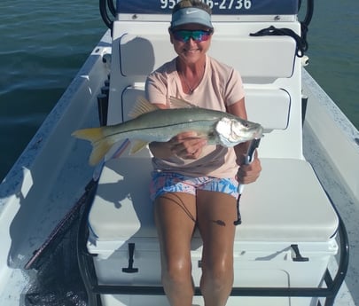 Snook fishing in South Padre Islands, Texas