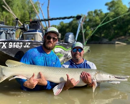 Alligator Gar fishing in Dallas, Texas