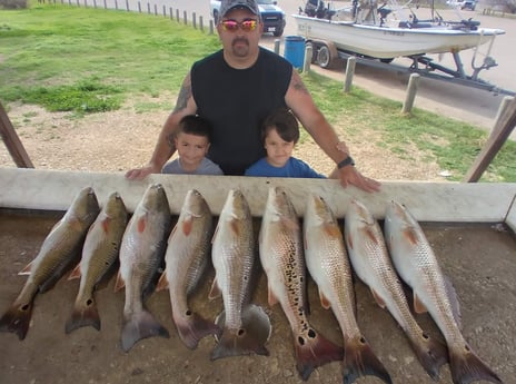 Redfish fishing in San Antonio, Texas