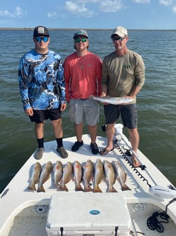 Redfish, Speckled Trout / Spotted Seatrout fishing in Port O&#039;Connor, Texas