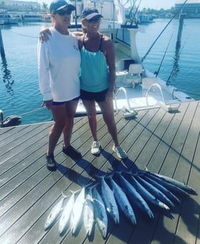 Spanish Mackerel fishing in Key West, Florida