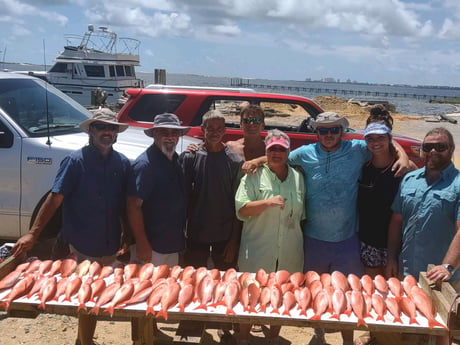 Red Snapper fishing in Pensacola, Florida