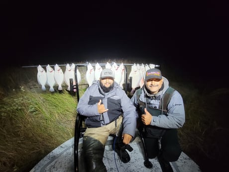 Flounder Fishing in Rio Hondo, Texas