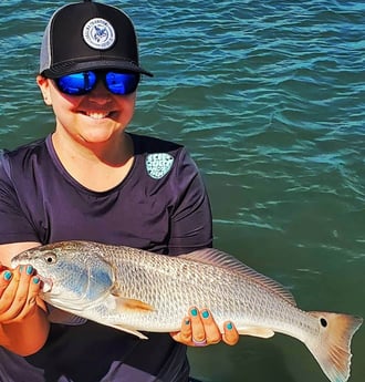 Redfish fishing in Beaufort, North Carolina