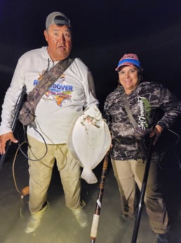 Flounder Fishing in Rio Hondo, Texas