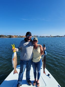 Redfish fishing in South Padre Island, Texas