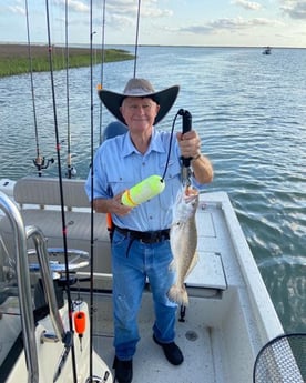 Speckled Trout / Spotted Seatrout fishing in Freeport, Texas