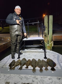 Flounder Fishing in Rio Hondo, Texas