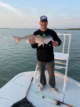 Redfish fishing in South Padre Island, Texas