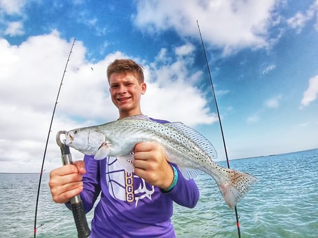 Speckled Trout / Spotted Seatrout Fishing in Rio Hondo, Texas