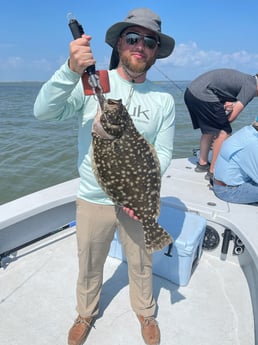 Flounder fishing in Corpus Christi, Texas