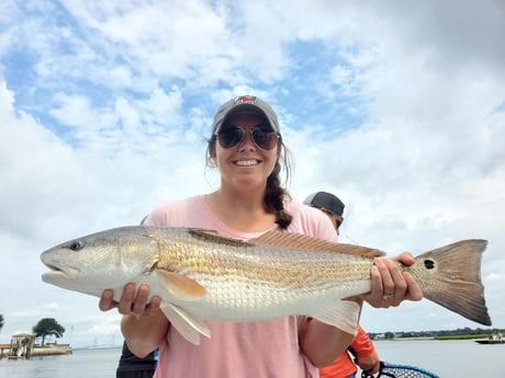 Redfish fishing in Mount Pleasant, South Carolina