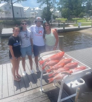 Red Snapper Fishing in Santa Rosa Beach, Florida