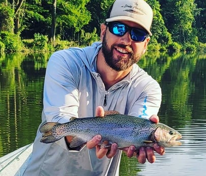 Rainbow Trout fishing in Broken Bow, Oklahoma