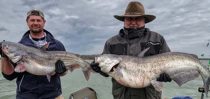 Blue Catfish fishing in Dallas, Texas