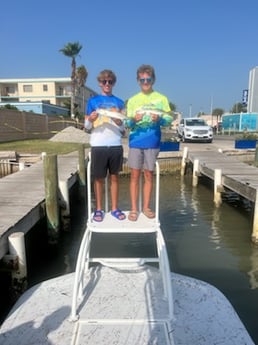 Speckled Trout / Spotted Seatrout fishing in South Padre Island, Texas