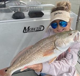 Redfish fishing in Rockport, Texas