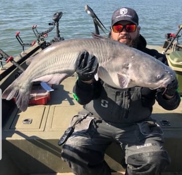 Blue Catfish fishing in Dallas, Texas