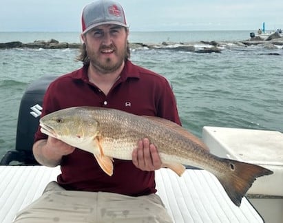 Redfish Fishing in Galveston, Texas