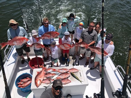 Red Snapper fishing in Orange Beach, Alabama