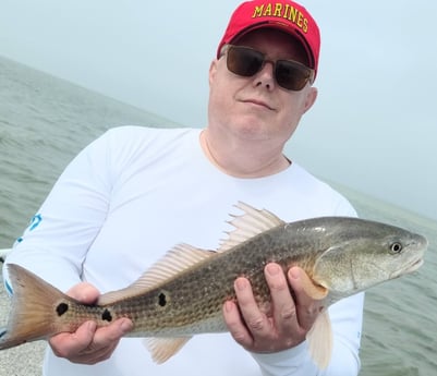 Redfish fishing in Galveston, Texas