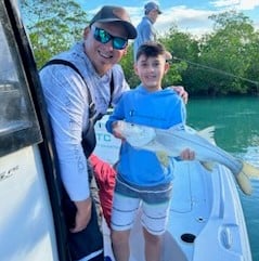 Snook Fishing in Key Largo, Florida