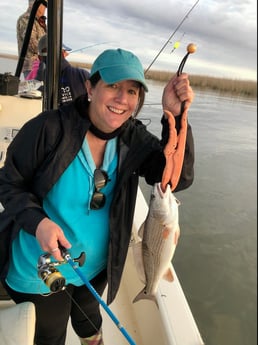 Redfish fishing in Venice, Louisiana