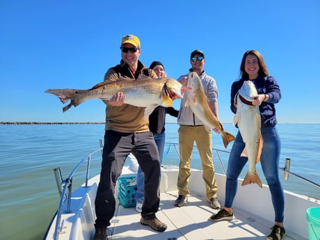 Redfish Fishing in Galveston, Texas