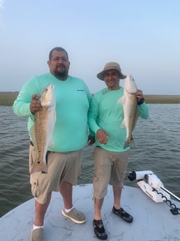 Redfish fishing in Matagorda, Texas