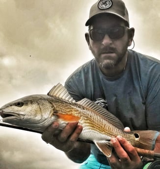 Redfish fishing in Beaufort, North Carolina