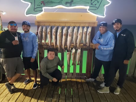 Redfish fishing in Port Isabel, Texas