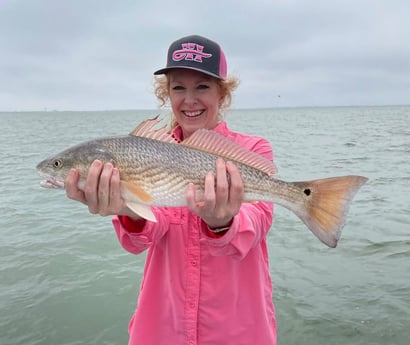 Redfish fishing in Galveston, Texas