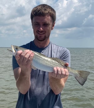 Speckled Trout / Spotted Seatrout fishing in Matagorda, Texas