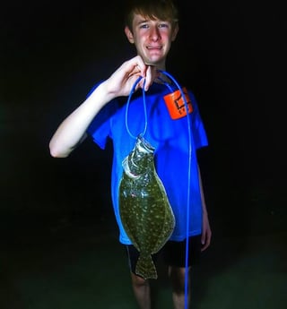 Flounder Fishing in Rio Hondo, Texas