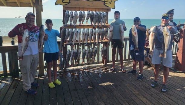 Fishing in Port Isabel, Texas