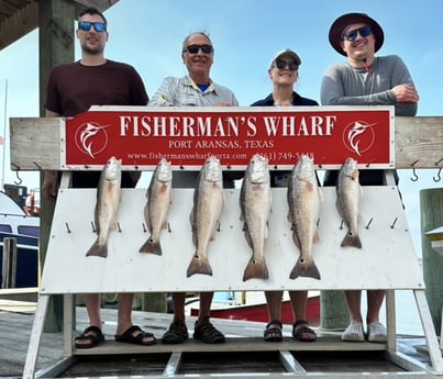 Redfish Fishing in Port Aransas, Texas