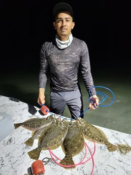 Flounder Fishing in Rio Hondo, Texas