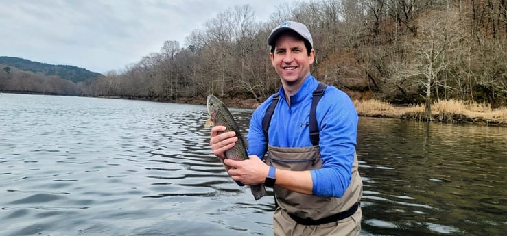 Fishing in Broken Bow, Oklahoma