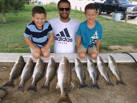 Redfish fishing in San Antonio, Texas