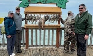 Redfish, Sheepshead fishing in South Padre Island, Texas